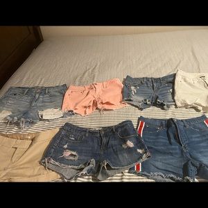 Lot of 7 shorts size 8.